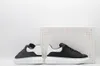 Mans Womans Shoesデザイナー特大のスニーカーサイズ36-48 Espadrillesトレーナーフラットプラットフォームホワイトブラックレザースエード