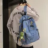 Backpack Lady Fashion Graffiti Mulheres à prova d'água Livro Bolsas de menino Laptop Nylon Men Girl Student Male School Bag Cool