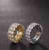 Moda unisex ring projektant marki kryształ prosty styl pierścionki mężczyźni kobiety parą towarzyską rocznicą walentynkową prezent
