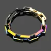 Nuova collana di moda e bracciale unisex bracciale unisex di alta qualità in acciaio in acciaio in acciaio in bambù estinguente double braccialetto fornitura