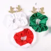 Baby Headbands Christmas Heake Prosty urocza kreskówka Flanel Flanel Fildine Fryzury Krąg Santa Claus Elk Tree Hair Ozdoby