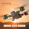 Electric RC Aircraft Drone 4K HD Camera WiFi FPV Hight Hold Mode One Key Returble ARM Quadcopter RC Dron for Kids Gift 221025