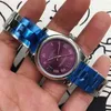Datejust Etc2836 3235 montre mécanique de luxe pour hommes automatique journal violet Table 31 marque montre-bracelet