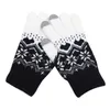 Gants imprimés flocon de neige pour hommes et femmes, mode créative, écran tactile, tricoté, épais et chaud, pour adultes, hiver, JNC97