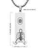 Mac Miller Swimming Pendant Necklace European and American Fashion Brand Men and Women Hip Hop Personality Couple Street Jewelry A241b