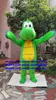 Green dragon Dinosaur Mascot Costume Adult Cartoon Character Outfit Suit Entertainment Performance Props For Performance CX2035