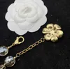 Pulseras de alta calidad Joya de joyas de cristal diseñadores exagerados de oro Flores de oro Campo Simplicidad de pulseras Accesorios
