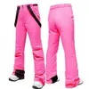 Skiing BIB Pants Snow-proof Smooth Surface Anti-slip Winter Warm Outdoor Trousers for L221025
