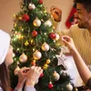 20 Teile/los Weihnachten Ornamente Haken Edelstahl Sternförmige Kleiderbügel Weihnachtsbaum Haken für Kugeln Weihnachten Party Dekorationen