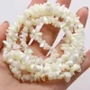 Koraliki Naturalne koraliki ze słodkowodną skorupą Nieregularną 3-7 mm Biała matka perłowa luźna dystans do biżuterii tworzących majsterkowanie bransoletki