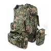 50L Militar mochila tática 4 em 1 saco de mochila molle camping caminhadas ao ar livre escalada escalada Saco de viagem Mochila multifunções do exército Q0721