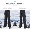 Skiing BIB Pants X-TIGER Men Keep Warm Snow Trousers Winter Bib Windproof Waterproof Outdoor Sport Snowboard L221025