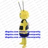 Maya the Bee Smile Bee Mascot Costume Adult Cartoon Character Outfit Suit Square Square Festival Celebration CX2052