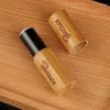 Förvaringsflaskor 100 st tomma bambu trä läppstift rör kan anpassa logotyp kosmetiska behållare makeup förpackning grossist