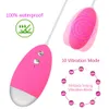 Sex toys masager Electric massagers 12 Speed Waterproof Vibrating Massage Single Jump Bullet Egg Remote Control Vibrator Clitoral G Spot 2AIC