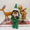 Snoop på en böja julälva dockor spion böjd heminredningar nyår gåvor leksaker fest gynnar dhl