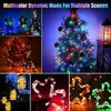 Strings DreamColor Music Christmas Fairy Lights WS2812B RGBIC Adresserbar Light String Wedding Tree Decoration Garland USB 5V