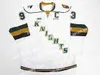 Camisetas de hockey Camisetas de hockey # 93 Mitch Marner Jersey OHL London Knights CCM Premer 7185 Mitch Marner Hombre 100% bordado cosido Camisetas de hockey sobre hielo