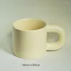 Mugs Korean Style Fatty Mug Design Splash Ink Ceramic Cup Spot Simple Coffee Couple Cups Tea Drinkware