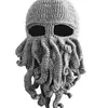 Berretti/teschi bomhcs all'ingrosso tentacolo divertente polpo cthulhu knit berretto cappello da cappello vento maschera t221020