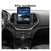 Lecteur Radio Dvd de voiture Android pour Jeep Cherokee 5 KL 2014-2018 stéréo multimédia vidéo GPS Navigation DSP BT 2din unité principale