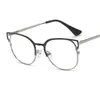 Sonnenbrillen Frames Mode wei￟e Brillen f￼r Frauen Retro Cateye optische Brille Rahmen transparent computerblau Licht Galals ￼bergro￟