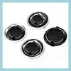 Luzes decorativas 4pcs para o cubo do cubo da roda Centro ER 69mm ABS Drop Drop Deliver