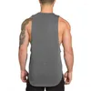 Herren-Tanktops, Muscleguys, Baumwolle, Herren, Muskelweste, Fitnessstudio, Herren, Bodybuilding, Unterhemden, Fitness, Sportbekleidung, O-Ausschnitt, offene Seite, ärmelloses Hemd