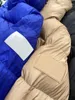 Tops Qualität Herrenjacke Kapuze Luxus Herbst Winterstil Langarmes Jacken Buchstaben Drucke Überwindeschichten Großhandel Männer Frauen Windbreaker Down Coat