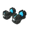 Dumbbells nieuwste stijl high-end gepatenteerd product 50lb 80 lb 20kg 32 kg 40kg verstelbare elektroplating halter set