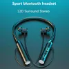 Auriculares Bluetooth Banda para el cuello deportiva magnética Auriculares TWS Estéreo Auriculares intrauditivos impermeables para Navidad