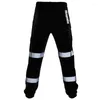 Racing Pants Light Cycling Men Winter 2022 Ademende bergafwaartse fiets Hoge elastische reflecterende sporten Ritten MTB