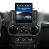 CAR DVD Radio Video Stereo GPS Multimedia Player CarPlay Android 11 för Jeep Wrangler 3 JK 2011-2016 Tesla Style BT 2DIN DSP