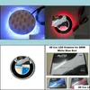 Autoabzeichen für 4D-LED-Logo-Licht, Autozubehör, Abzeichen, Emblem, 12 V, 82 mm, Weiß, Blau, Rot, hochwertige Rücklichter, Drop-Lieferung 2022 M Dh5Pa