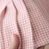 Meisjesjurken lente baby petticoat wortel patroon bemanning nek casual schattig katoenen zachte snoepkleuren volle mouw