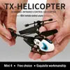 Aeronaves Electricrc de alta qualidade de 3,5 canais Mini Helic￳ptero Remoto Helic￳ptero Anti-Colis￣o e Drone Drone Children's Toy 221024
