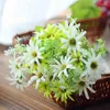 Decorative Flowers 2pcs/lot Jump Orchid Chrysanthemum Artificial Silk Flower Dried For House Wedding Decoration