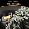 Money Gun Shooter RUVINCE Speelgoedpistool 18K Real Gold Plating Prop Dollar cash Cannon Make it Rain voor Feest Nachtclub Verjaardag Kerst Bruiloft Film afspelen