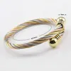 Necklace Earrings Set Fashion Punk Women Men Style Twisted Color Rose Gold 316L Stainless Steel Cable Wire Bracelet Ring