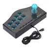 Game Controllers 3 In 1 USB Wired Controller Arcade Fighting Joystick Stick For PS3 Computer PC Gamepad Engineering Design Gaming Console