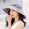 Geniş Memul Şapkalar 2023 Marka Kadın Güneş Şapkı Yaz Katlanır Güneş Koruyucu Anti-üver Büyük Bisiklet Plajı Moda
