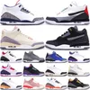 Jump 3 3S Men Women Basketball Shoes Classic Leather Trainers Laser Orange Black Cement Rust Pink Racer Blue Fragment Barely Grape Outdoor Sneakers Size 36-47