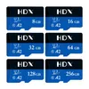 HDX memory card Storages 64G 128G TF card 256G mobile phone camera monitoring tachograph