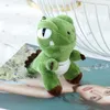 Porte-clés en peluche mouton dinosaure mignon, jouet animaux en peluche, cadeau pour enfants, pendentif de sac, décor boule