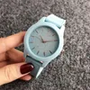 Relojes de pulsera Marca Relojes de pulsera Hombres Mujeres Damas Unisex Cocodrilo Estilo Cuarzo Casual Banda de silicona Reloj LA09