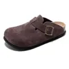 Designer chinelos planos Boston Cork Sandals Beach Slides Mulheres homens verão Anti-Skid Shops Sapatos Sabes 8812