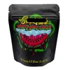 3.5G Mylar Bags Smell Proof Baggies For Dry Herb Flower Edibles watermelonz stand up pouch zipper bag Resealable Case