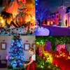 Cordes Bluetooth USB LED Guirlande Lumineuse RGBIC Smart Fée Rêve Couleur Fête De Mariage Décoration Intérieure Jardin De Noël