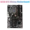 Motherboards B250 BTC Miner Motherboard 12XGrafikkarte Slot LGA 1151 DDR4 SATA3.0 USB3.0 Low Power Für Bergbau