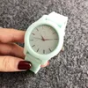 Armbanduhren Marke Armbanduhren Männer Frauen Damen Unisex Krokodil Stil Quarz Casual Silikon Band Uhr LA09